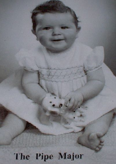Wasn't he a lovely baby! Pity all lovely babies have to grow up. Love the dress Irwin!!